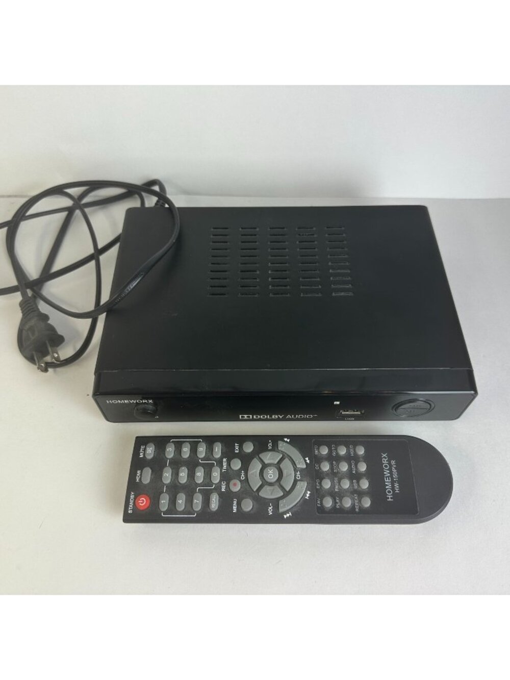 Homeworx HW-150PVR Set Top Box With Dolby Audio & Remote Control